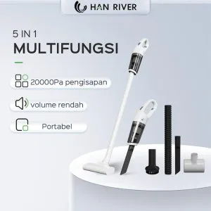 Vacum Cleaner Portable Cordless, Penyedot Debu Mini HAN RIVER