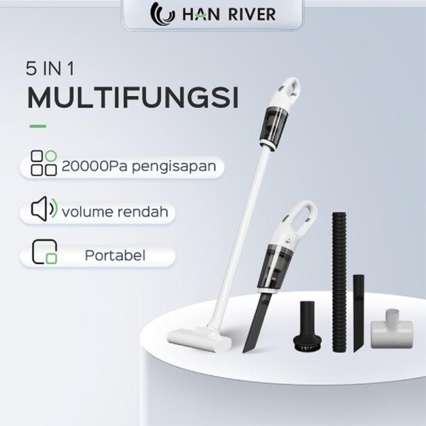 Vacum Cleaner Portable Cordless, Penyedot Debu Mini HAN RIVER