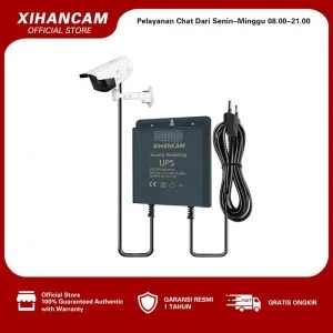 UPS Mini Power Adapter 12V 2A Waterproof Untuk Modem Wifi atau CCTV (XIHANCAM)
