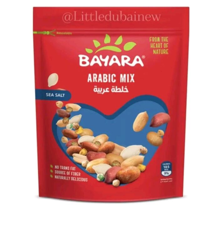 kacang arab mixed bayara harga terjangkau dalam kemasan premium